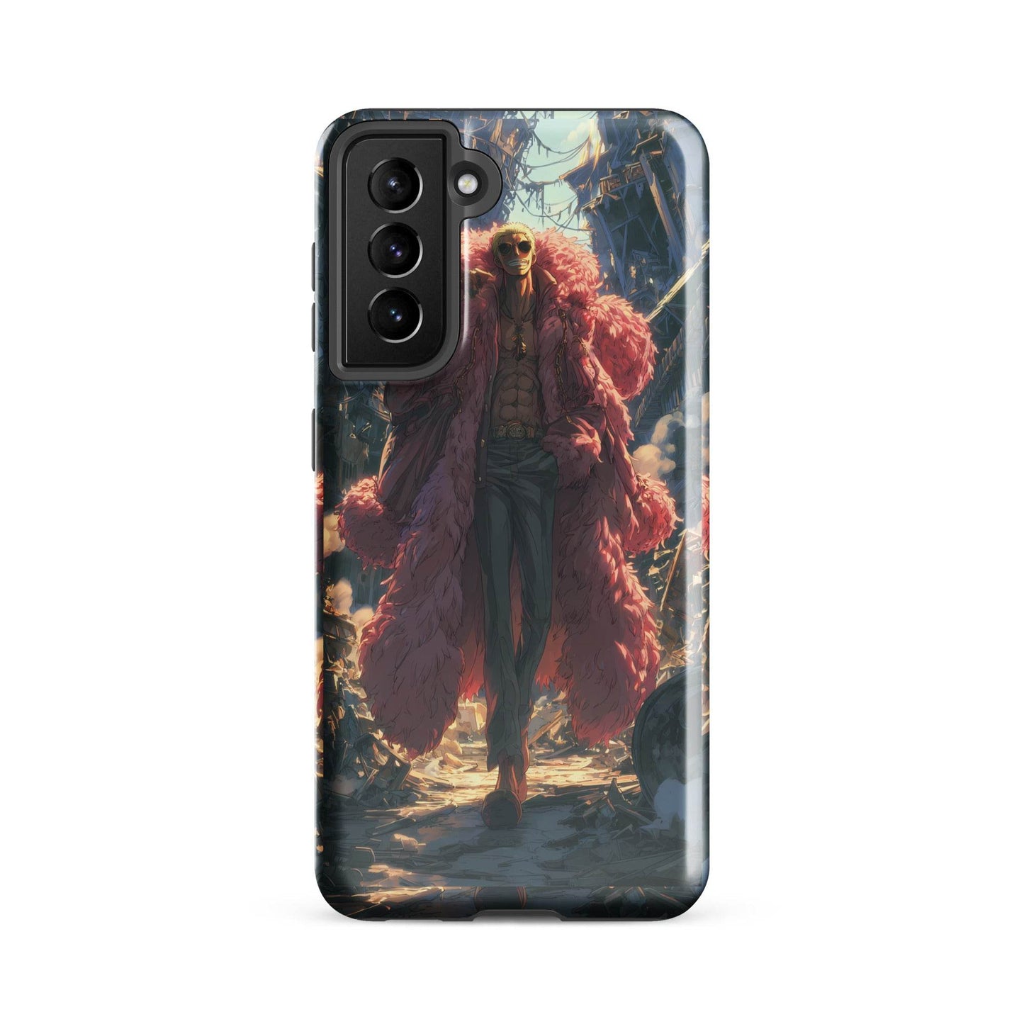 Donquixote Doflamingo King of Dressrosa, One Piece Anime Tough case for Samsung® - Chromavolt