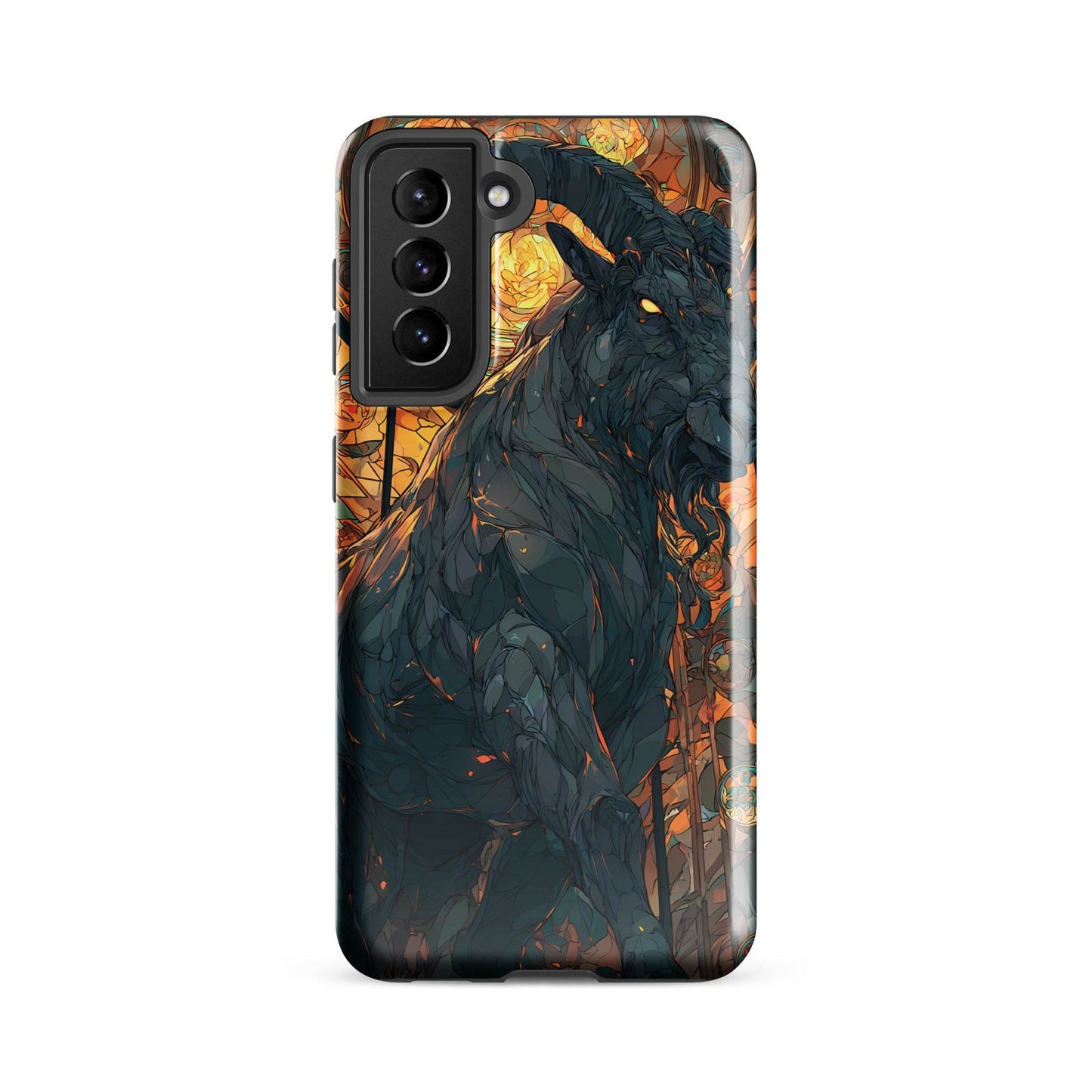 Capricorn Zodiac Sign Fan Art Tough case for Samsung® - Chromavolt