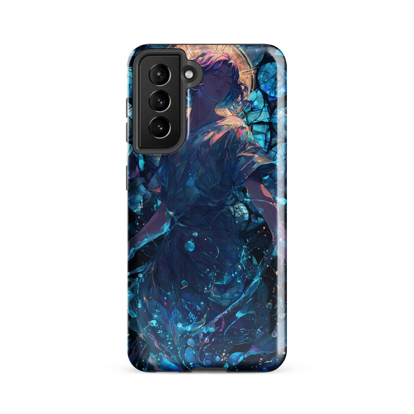 Aquarius Zodiac Sign Fan Art Tough case for Samsung® - Chromavolt