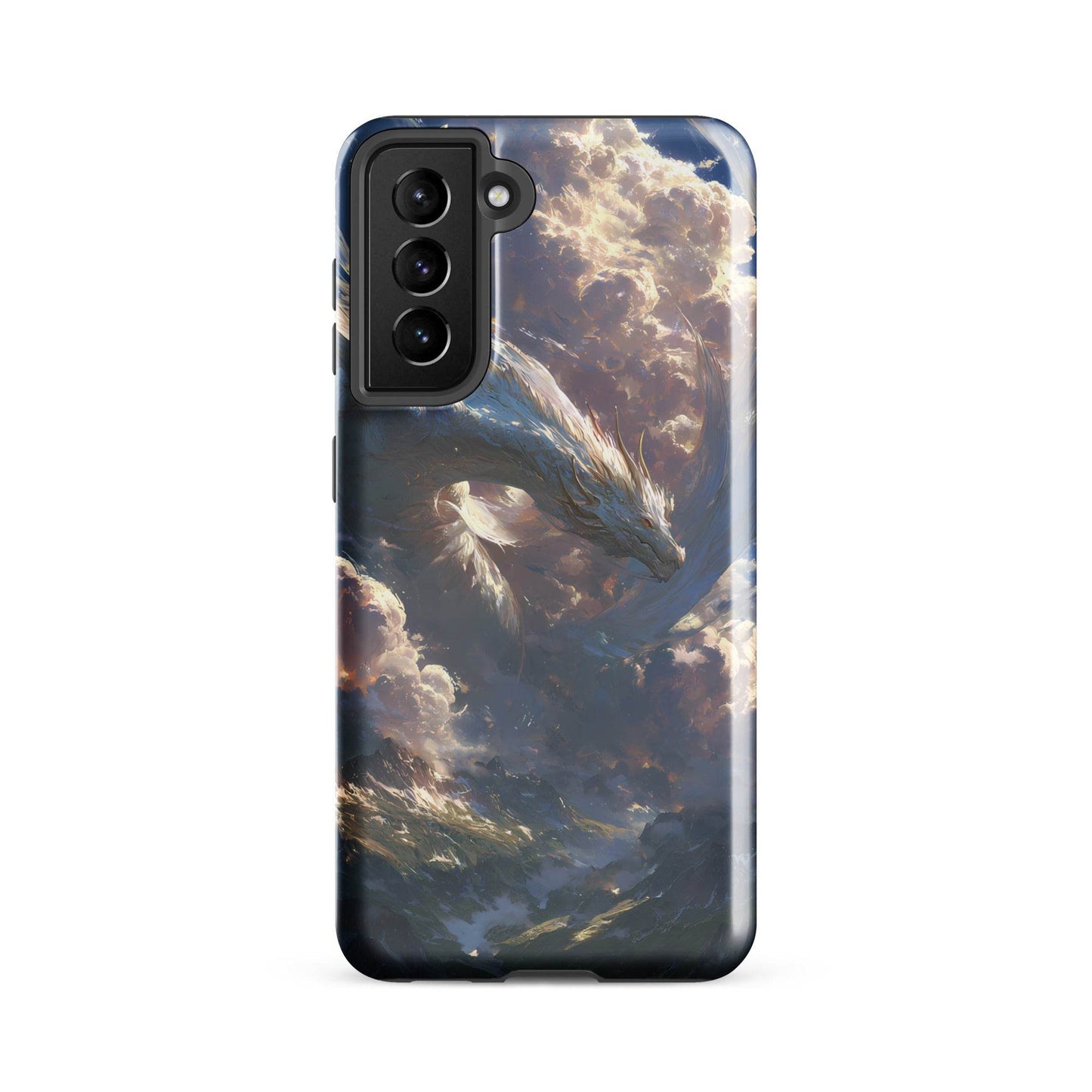 Wind Dragon: The Sky Dancer Fantasy Art Tough case for Samsung® - Chromavolt