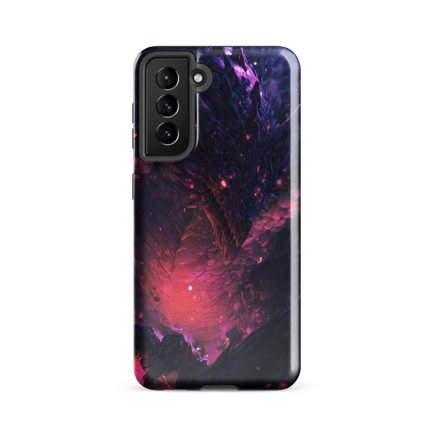 Darkness Dragon: The Void Warden Tough case for Samsung® - Chromavolt