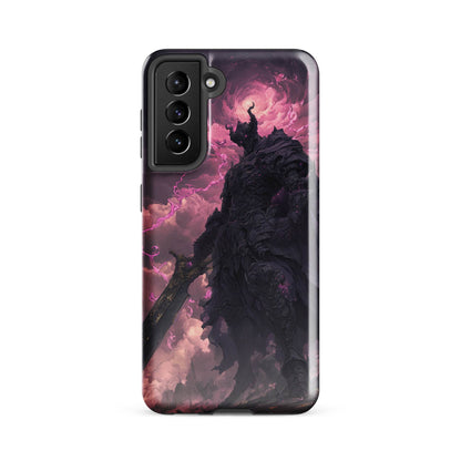 Dark Elemental Knight, Original Anime Art Tough case for Samsung® - Chromavolt