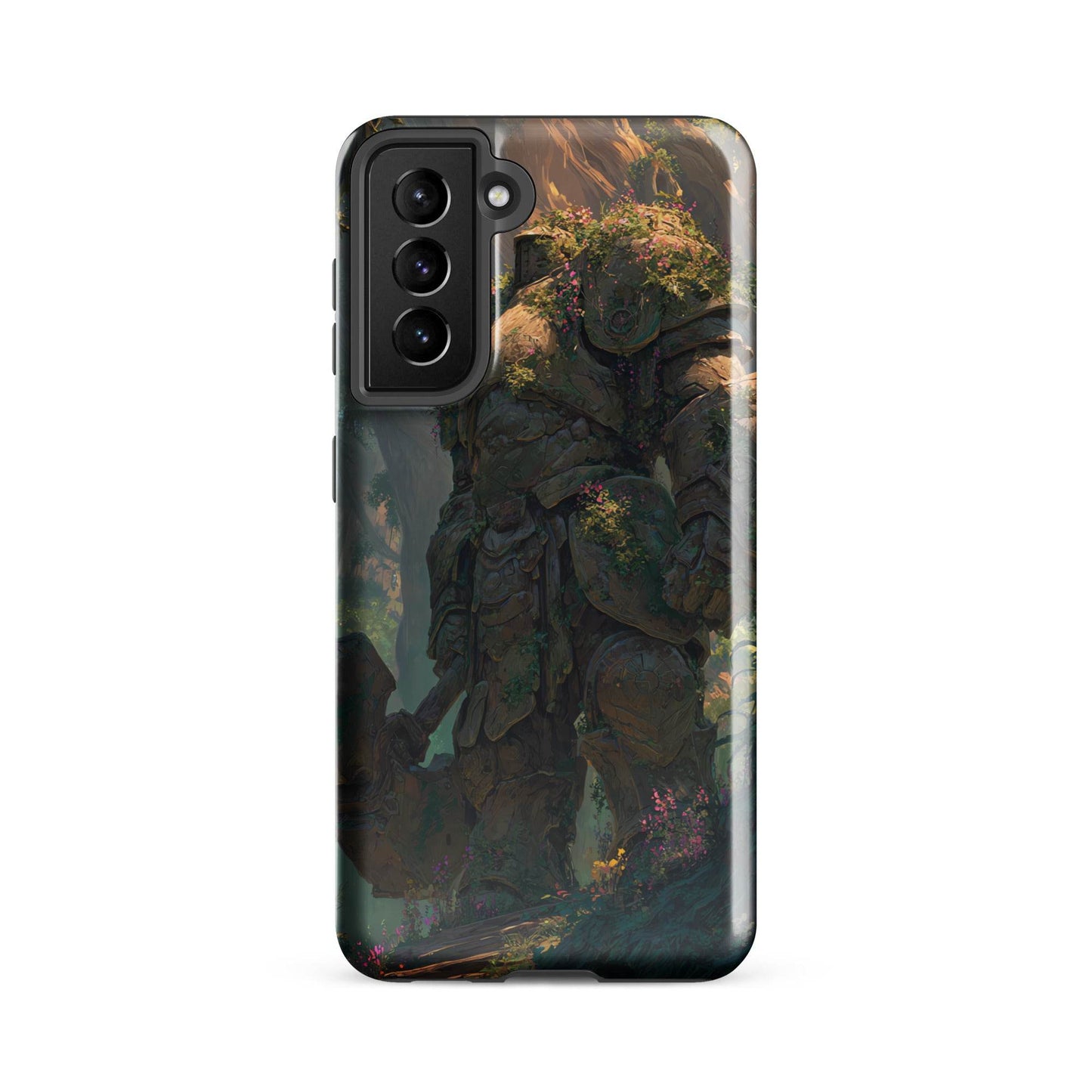 Earth Elemental Knight, Original Anime Art Tough case for Samsung® - Chromavolt