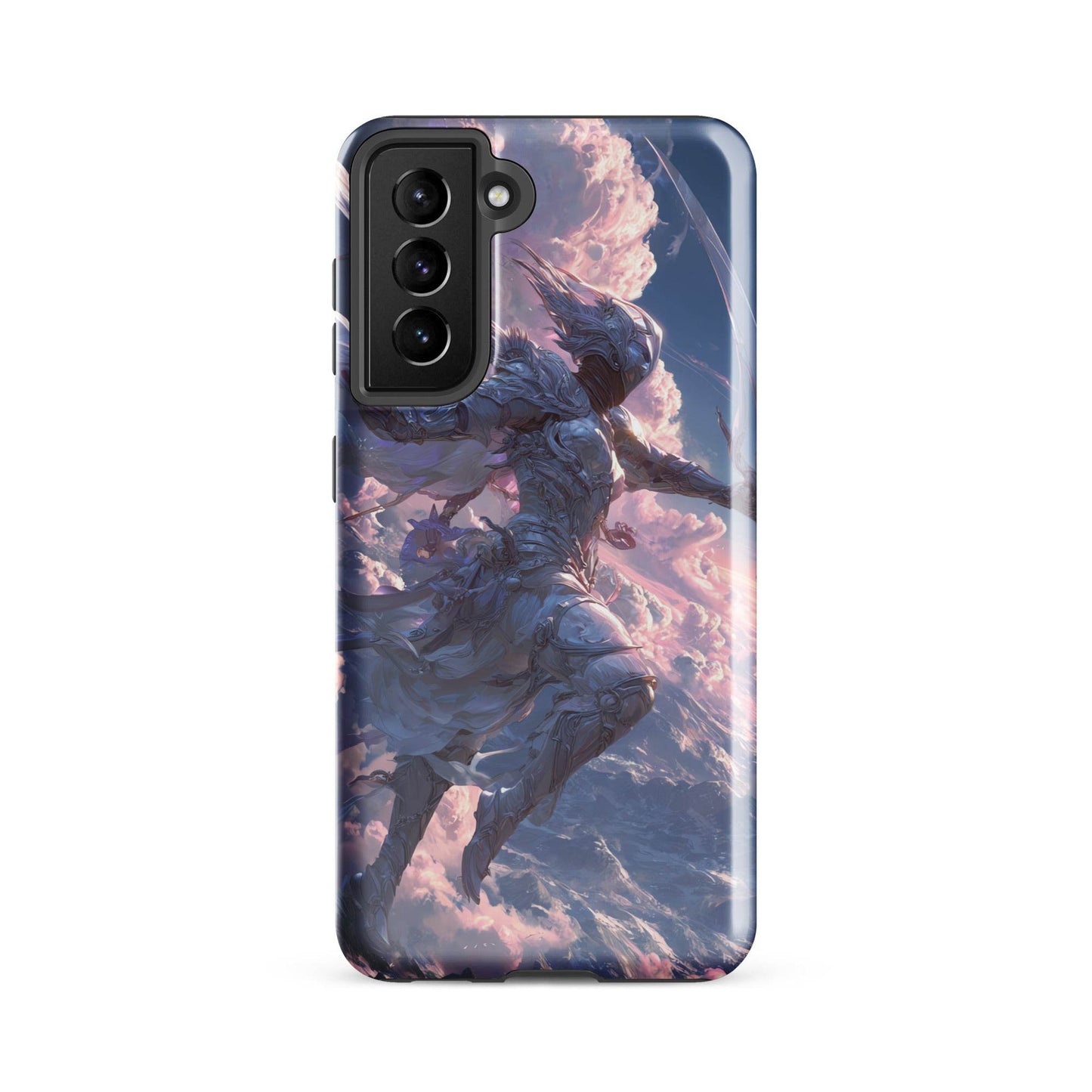 Wind Elemental Knight, Original Anime Art Tough case for Samsung® - Chromavolt