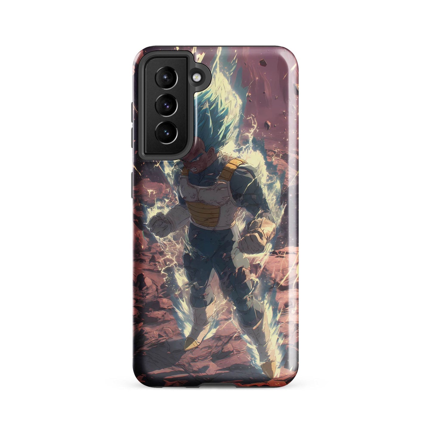 Super Saiyan Blue Vegeta, Dragon Ball Super Anime Fan Art Tough case for Samsung® - Chromavolt