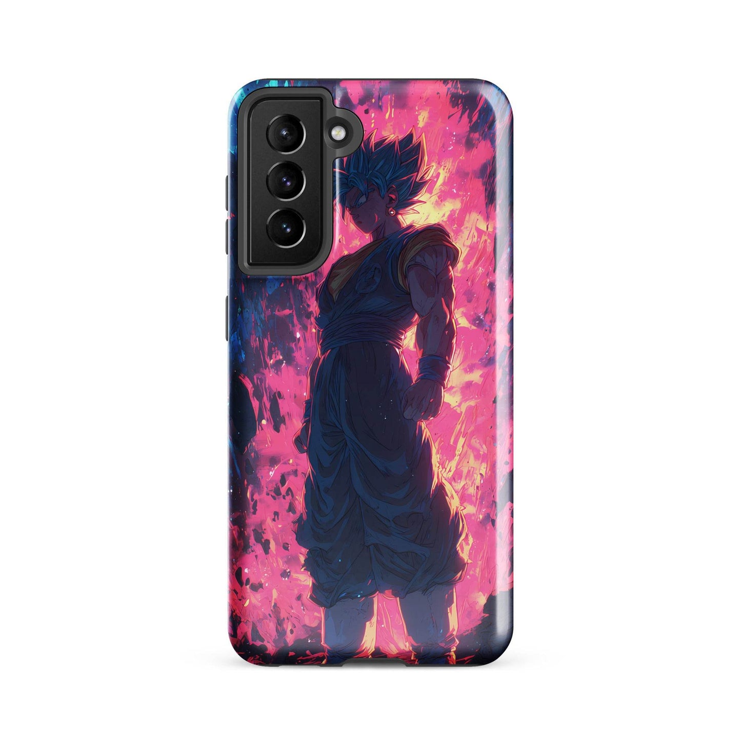 Super Saiyan Blue Vegito, Dragon Ball Super Anime Fan Art Tough case for Samsung® - Chromavolt
