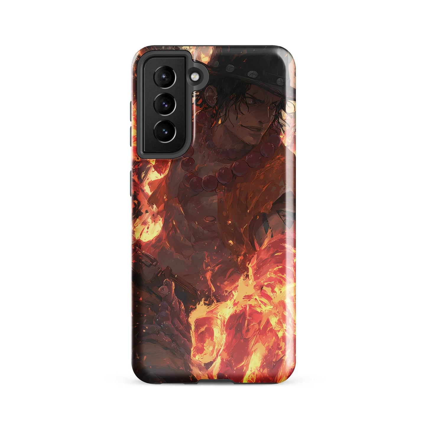 Fire Fist Ace, One Piece Portgas D. Ace Anime Fan Art Tough case for Samsung® - Chromavolt