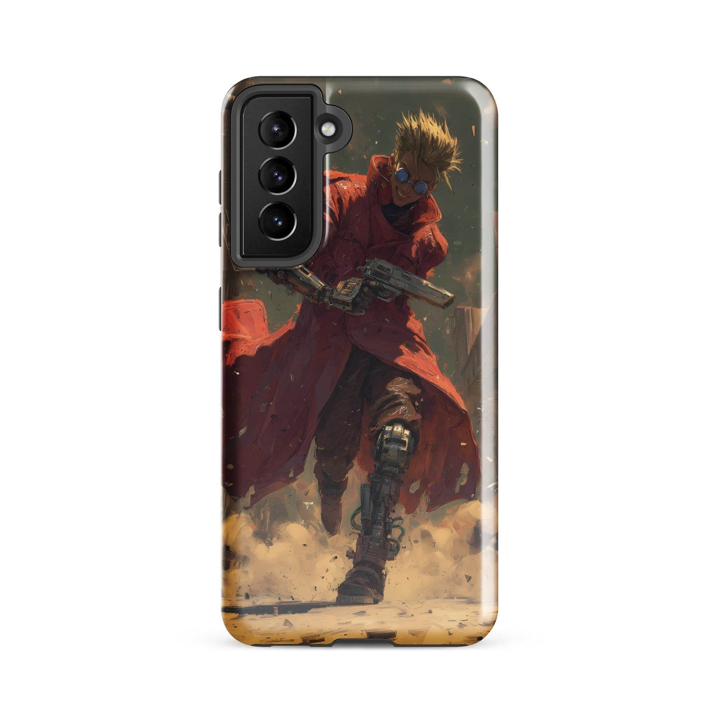 Vash the Stampede, Trigun Anime Fan Art Tough case for Samsung® - Chromavolt