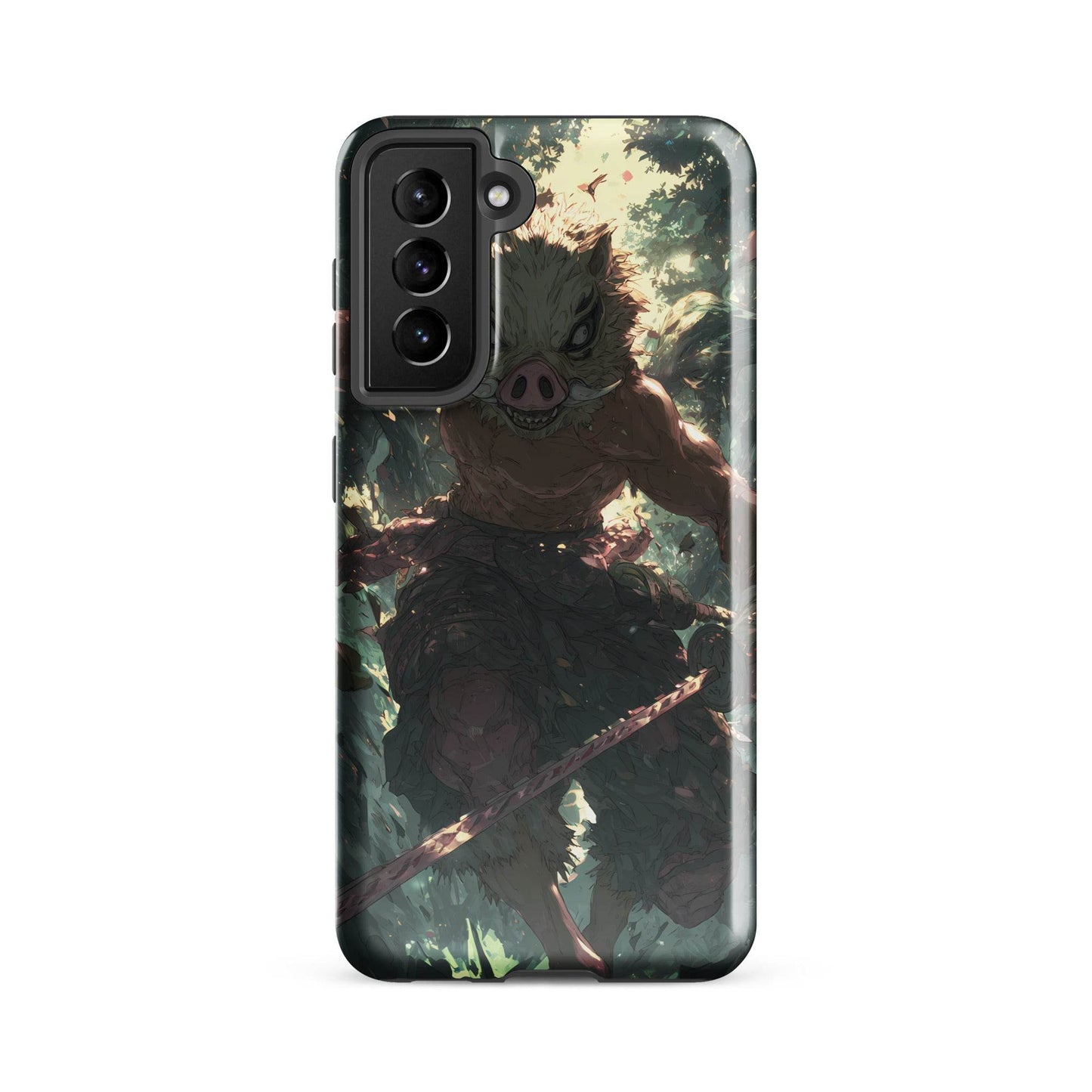 Inosuke Hashibira Demon Slayer Anime Fan Art Tough case for Samsung® - Chromavolt