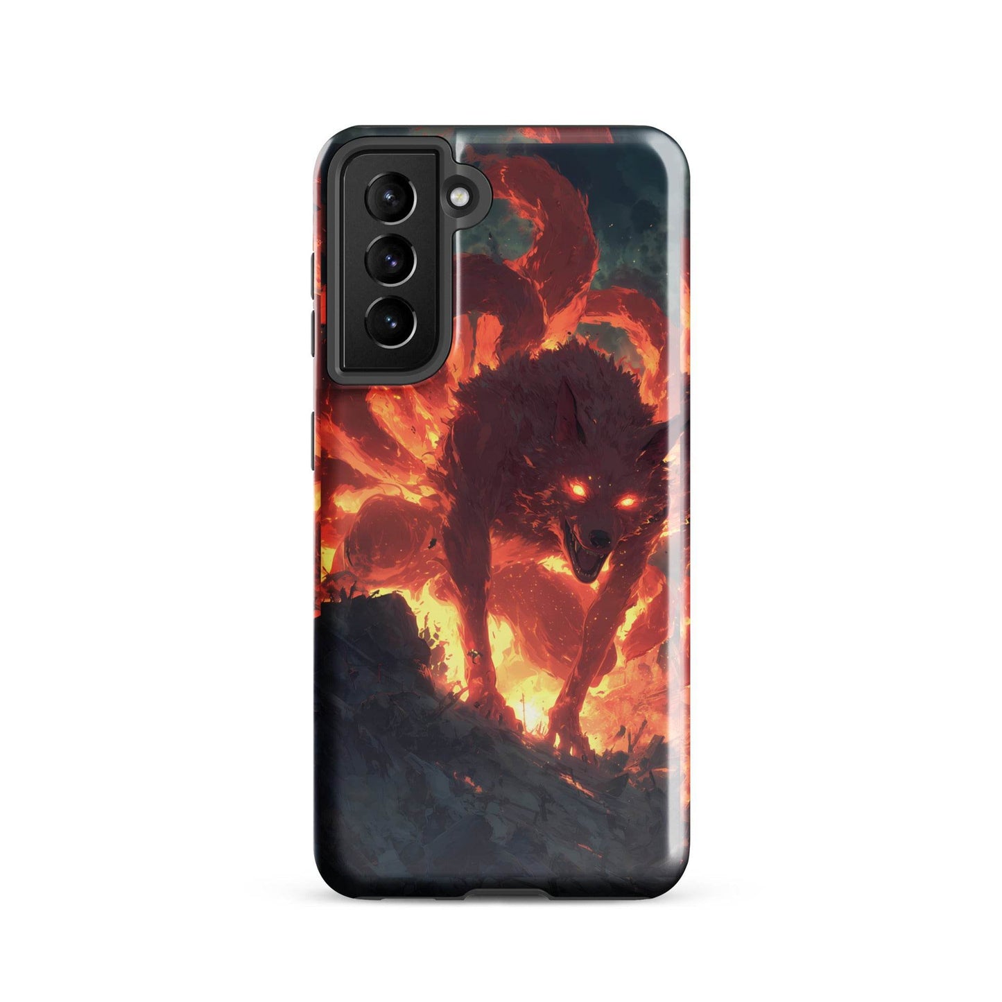 Kurama Nine Tails, Naruto Shippuden Kyuubi Tough case for Samsung® - Chromavolt