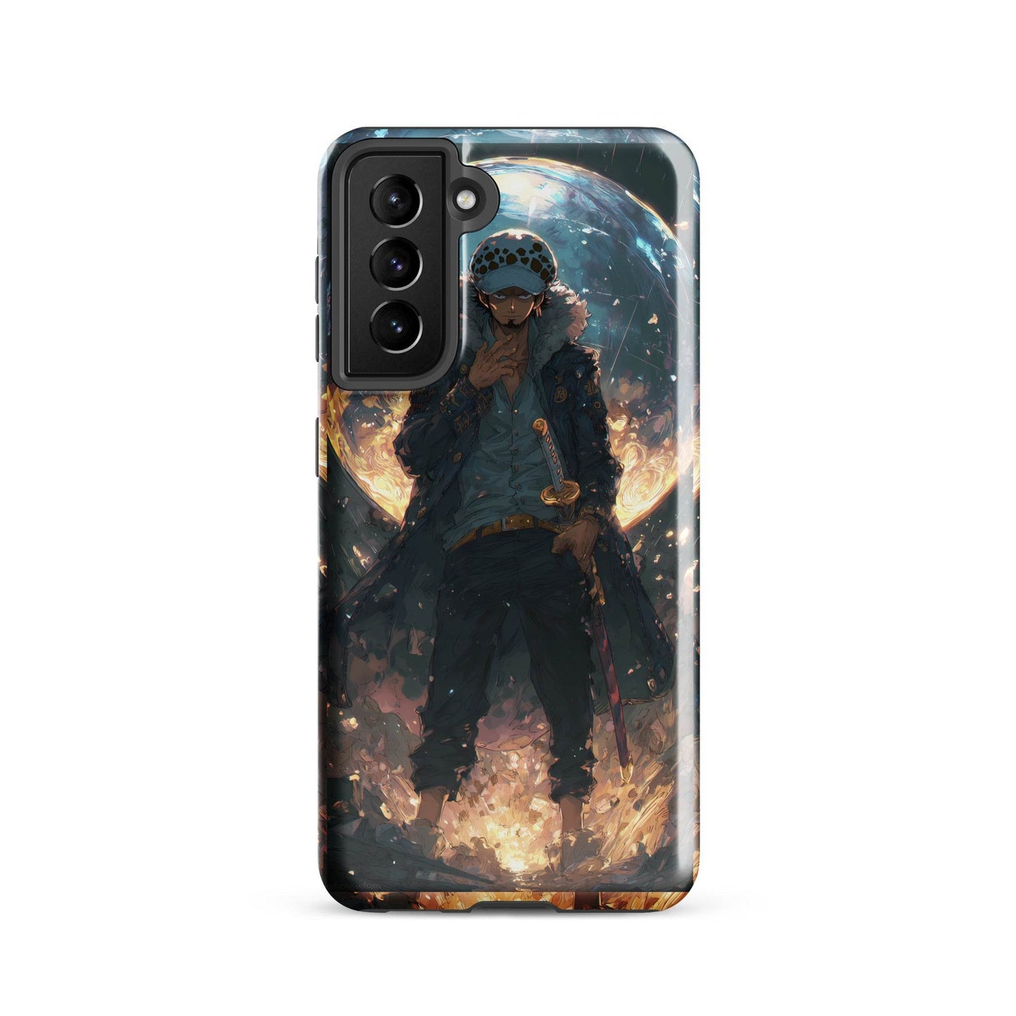 Trafalgar D. Water Law, One Piece Anime Tough case for Samsung® - Chromavolt