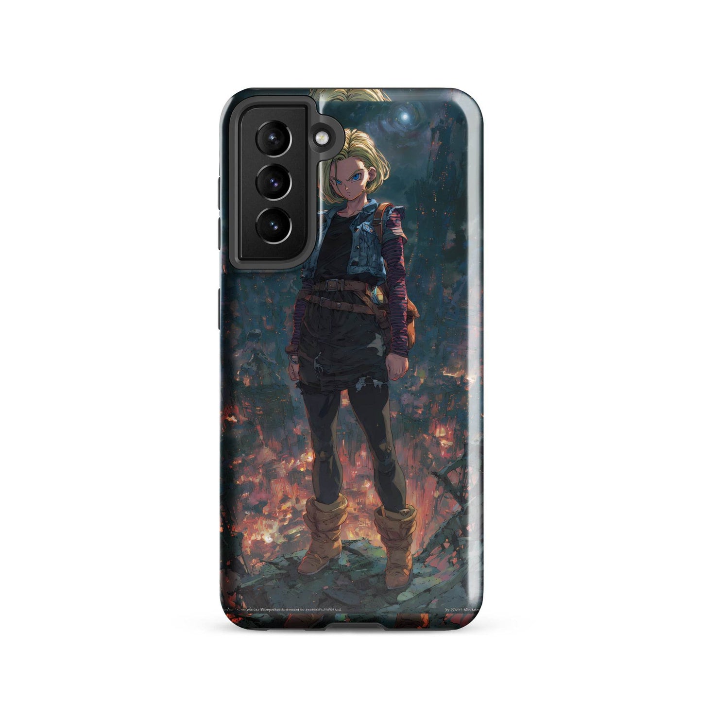 Android 18 Dragon Ball Z Anime Tough case for Samsung® - Chromavolt