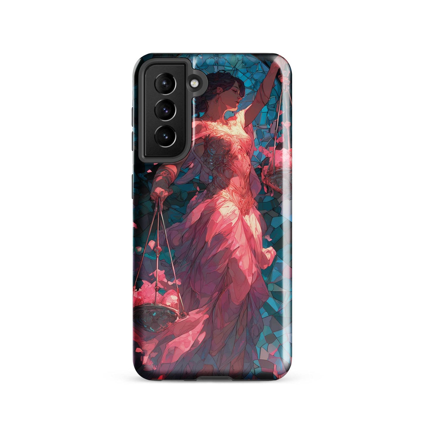 Libra Zodiac Sign Fan Art Tough case for Samsung® - Chromavolt