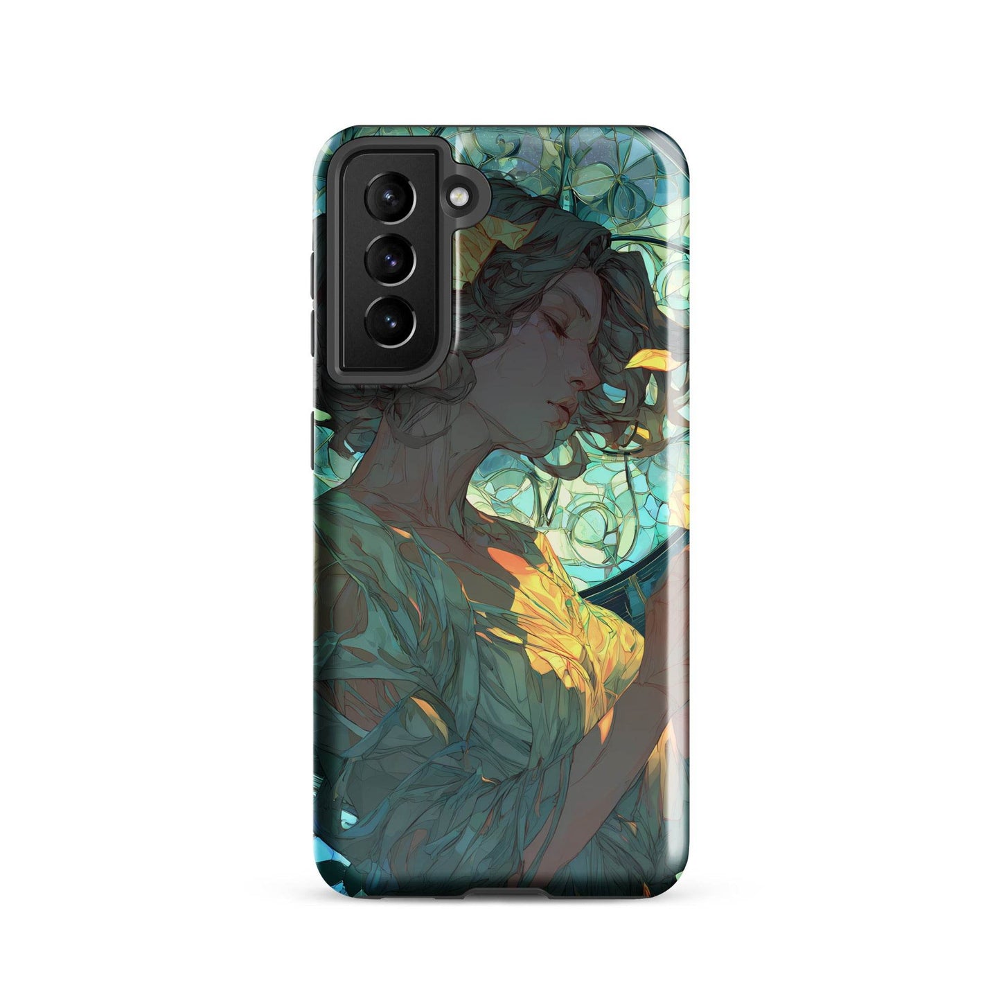 Virgo Zodiac Sign Fan Art Tough case for Samsung® - Chromavolt