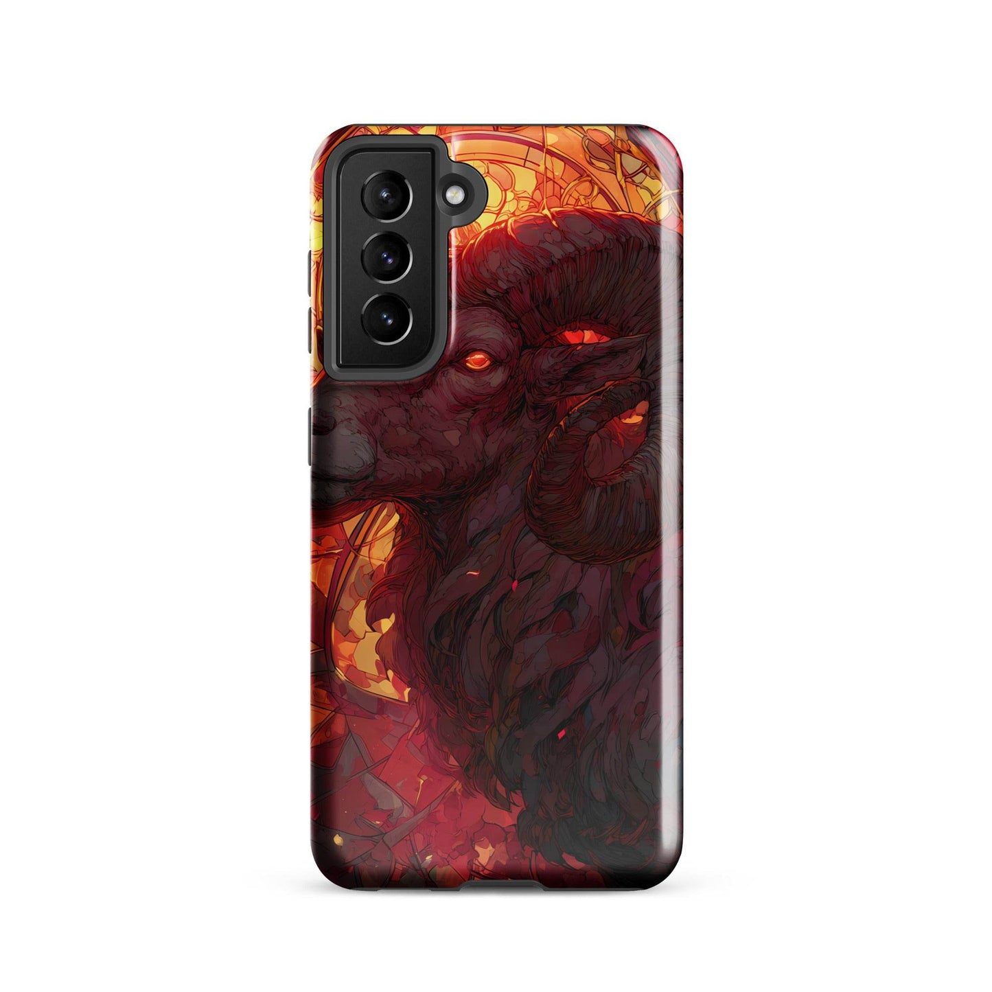 Aries Zodiac Sign Fan Art Tough case for Samsung® - Chromavolt