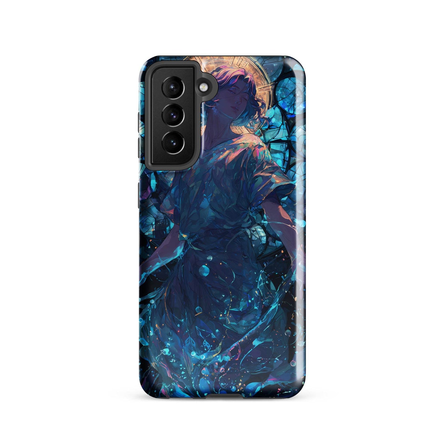Aquarius Zodiac Sign Fan Art Tough case for Samsung® - Chromavolt
