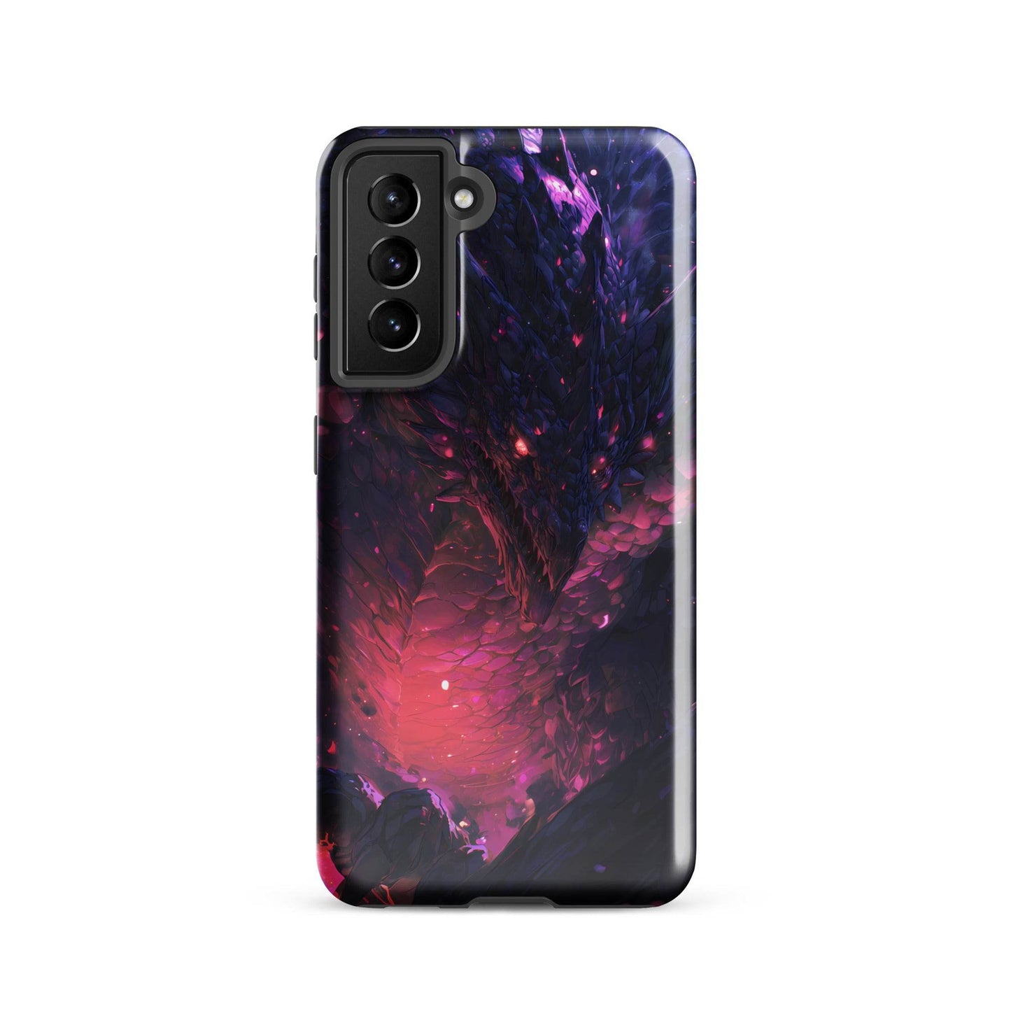 Darkness Dragon: The Void Warden Tough case for Samsung® - Chromavolt