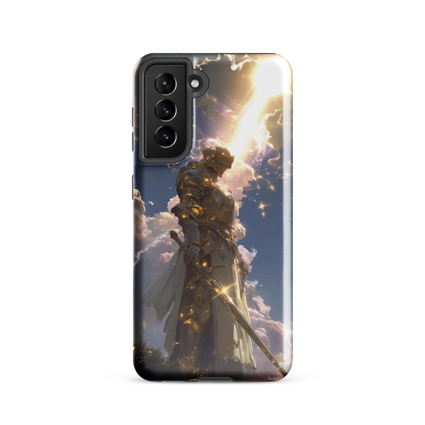 Light Elemental Knight, Original Anime Art Tough case for Samsung® - Chromavolt