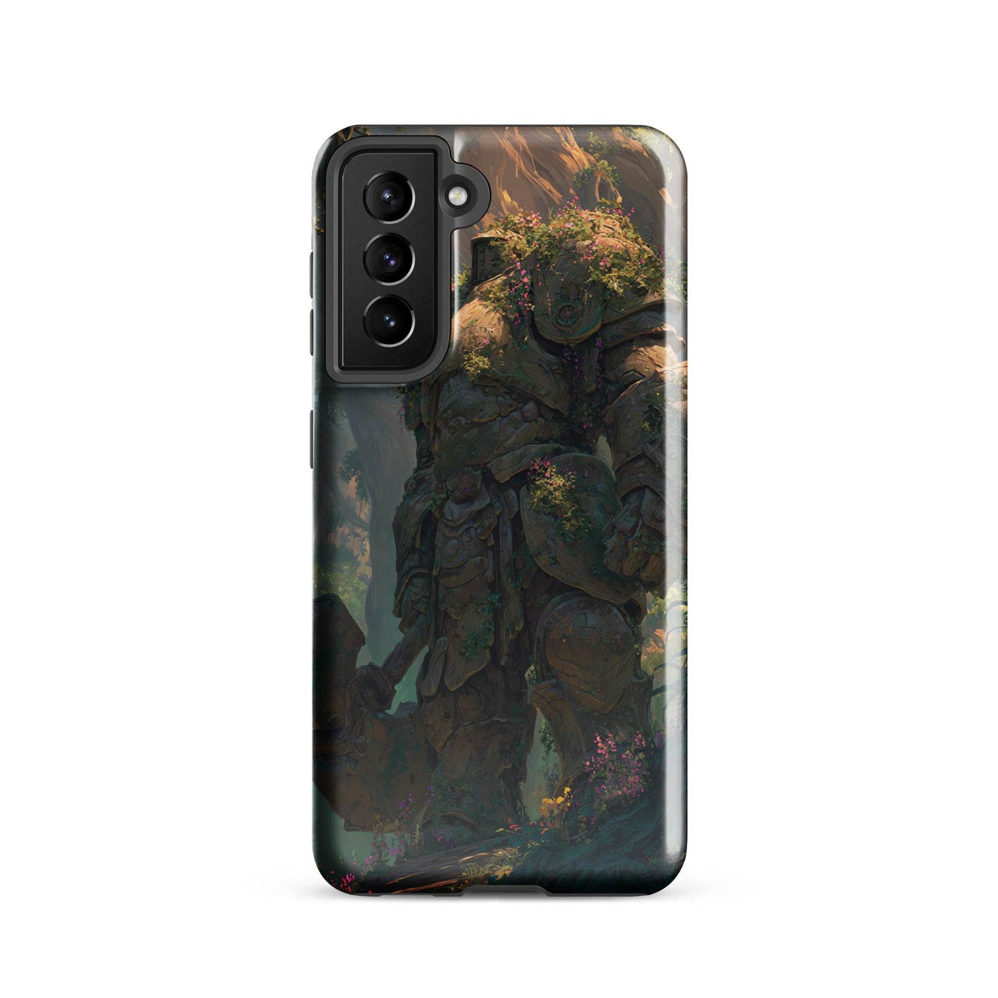 Earth Elemental Knight, Original Anime Art Tough case for Samsung® - Chromavolt