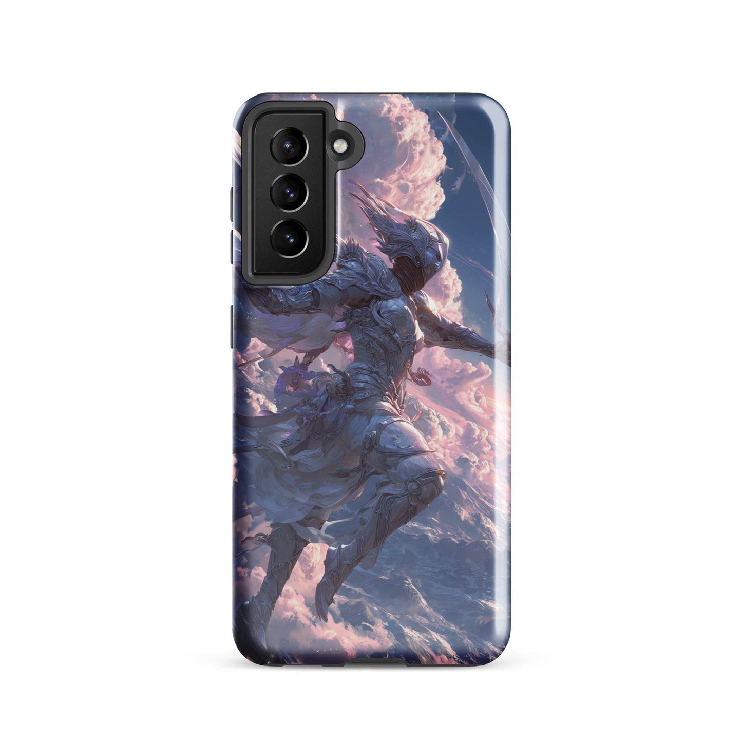 Wind Elemental Knight, Original Anime Art Tough case for Samsung® - Chromavolt