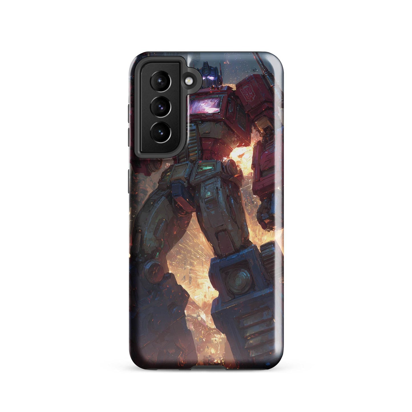 Optimus Prime Transformers Anime Fan Art Tough case for Samsung® - Chromavolt