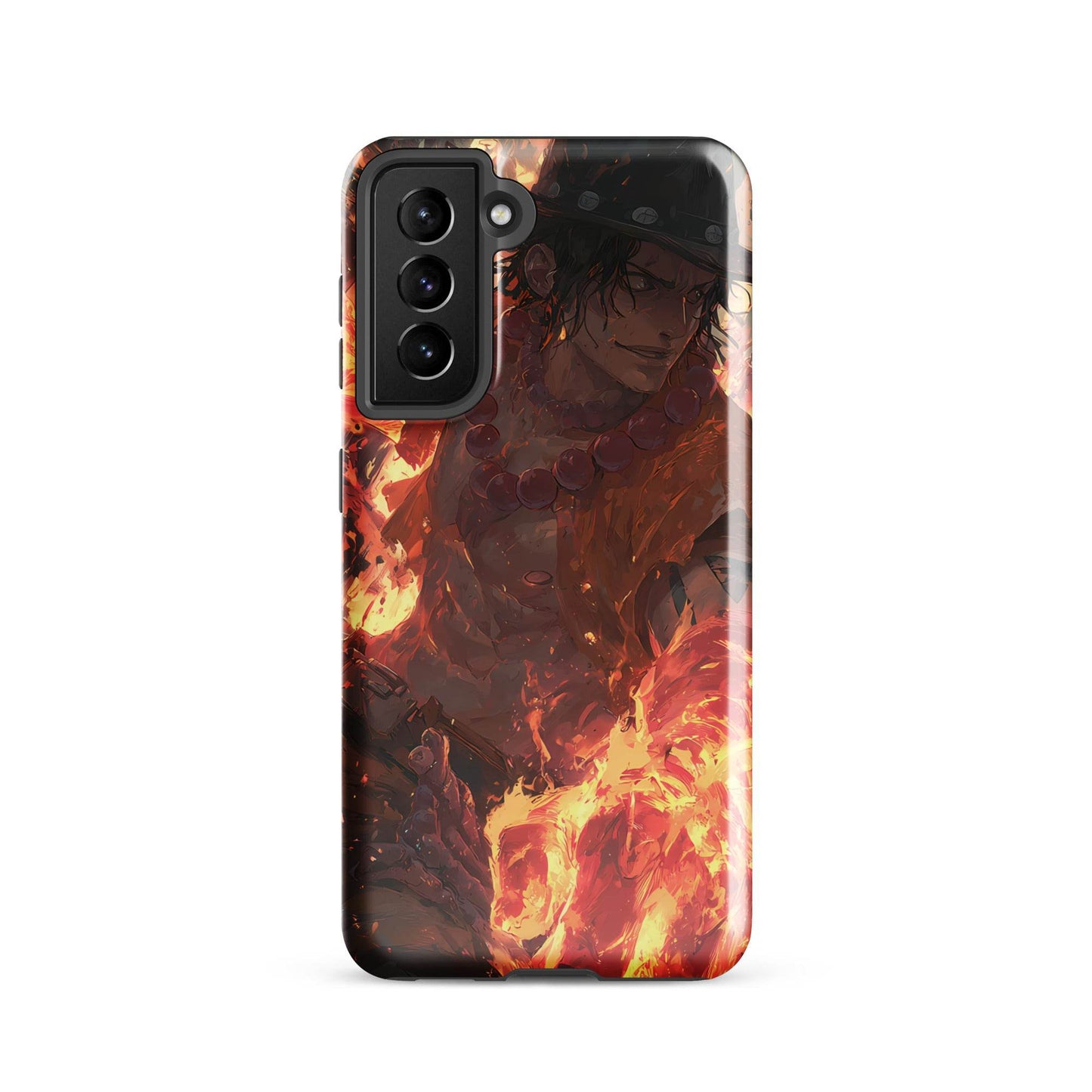 Fire Fist Ace, One Piece Portgas D. Ace Anime Fan Art Tough case for Samsung® - Chromavolt