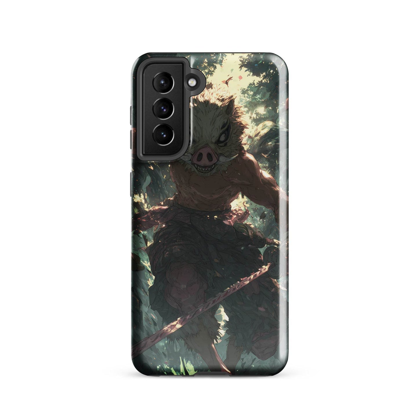 Inosuke Hashibira Demon Slayer Anime Fan Art Tough case for Samsung® - Chromavolt
