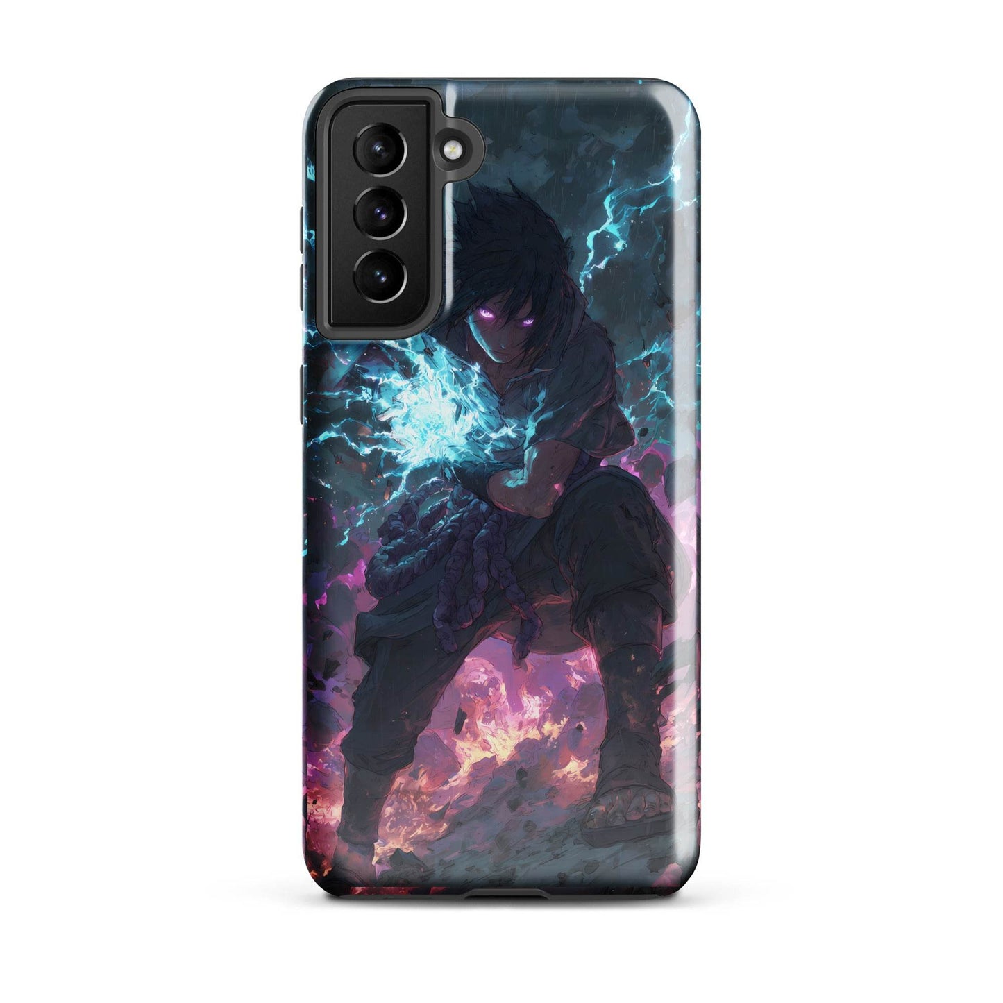 Sasuke Uchiha Chidori, Naruto Shippuden Tough case for Samsung® - Chromavolt