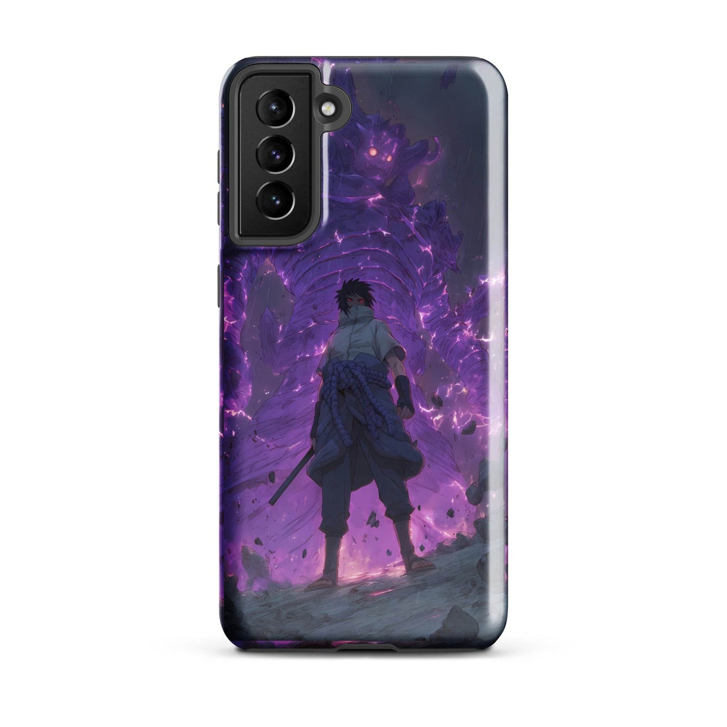 Susanoo Sasuke Uchiha, Naruto Shippuden Mangekyo Sharingan Tough case for Samsung® - Chromavolt