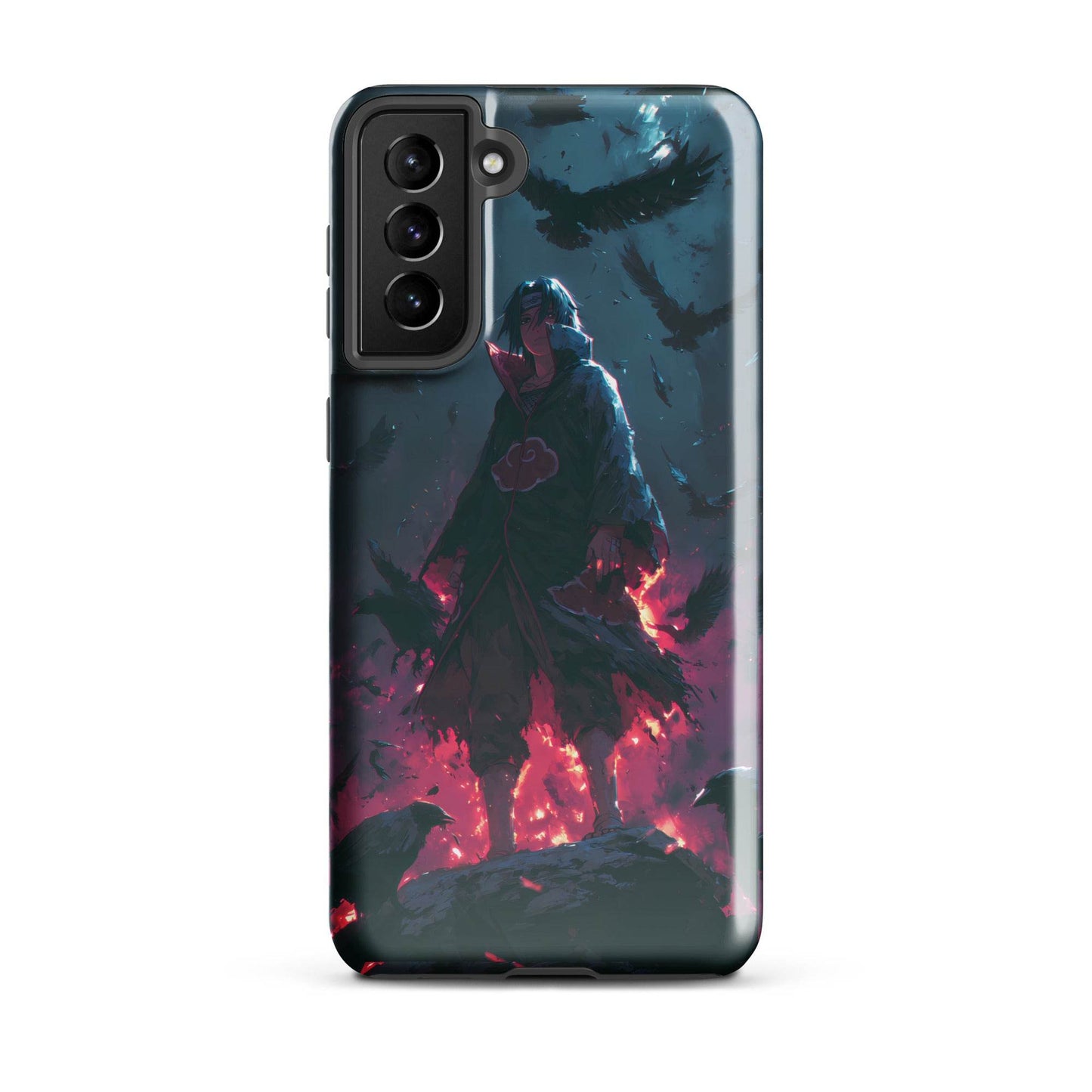 Itachi Uchiha, Naruto Shippuden Akatsuki Tsukuyomi Anime Tough case for Samsung® - Chromavolt