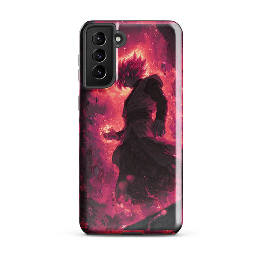 Zamasu Goku Black, Pink Rose Super Saiyan Dragon Ball Tough case for Samsung® - Chromavolt