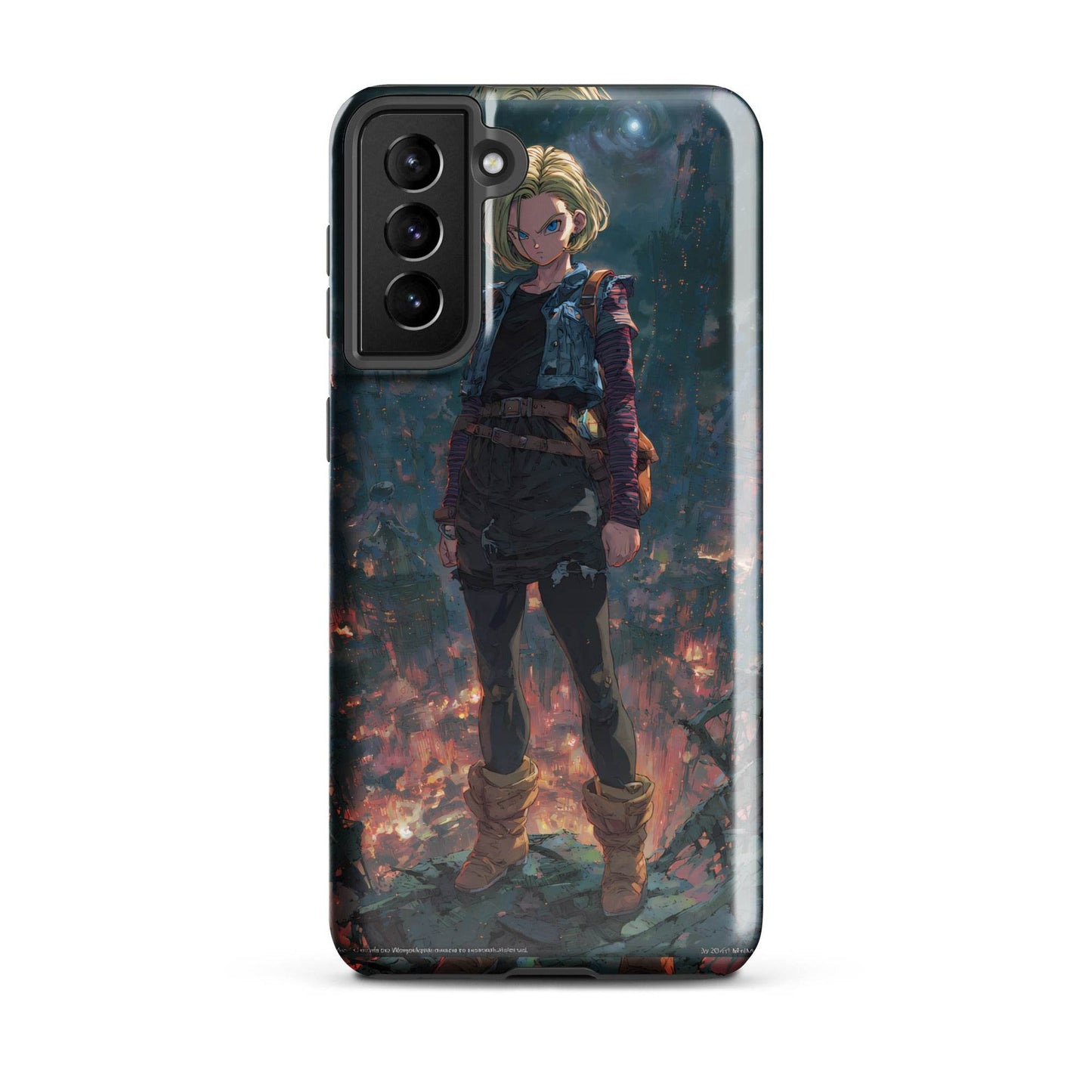 Android 18 Dragon Ball Z Anime Tough case for Samsung® - Chromavolt