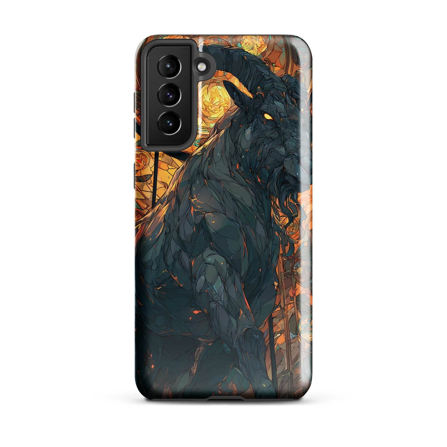 Capricorn Zodiac Sign Fan Art Tough case for Samsung® - Chromavolt