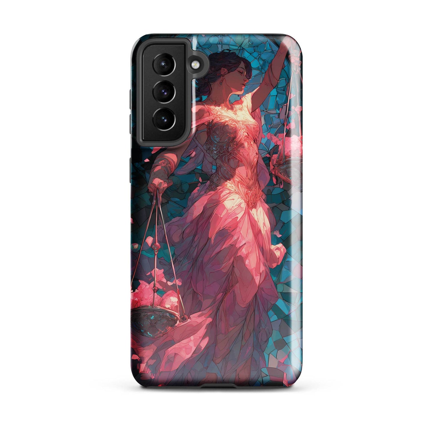 Libra Zodiac Sign Fan Art Tough case for Samsung® - Chromavolt