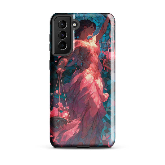Libra Zodiac Sign Fan Art Tough case for Samsung® - Chromavolt