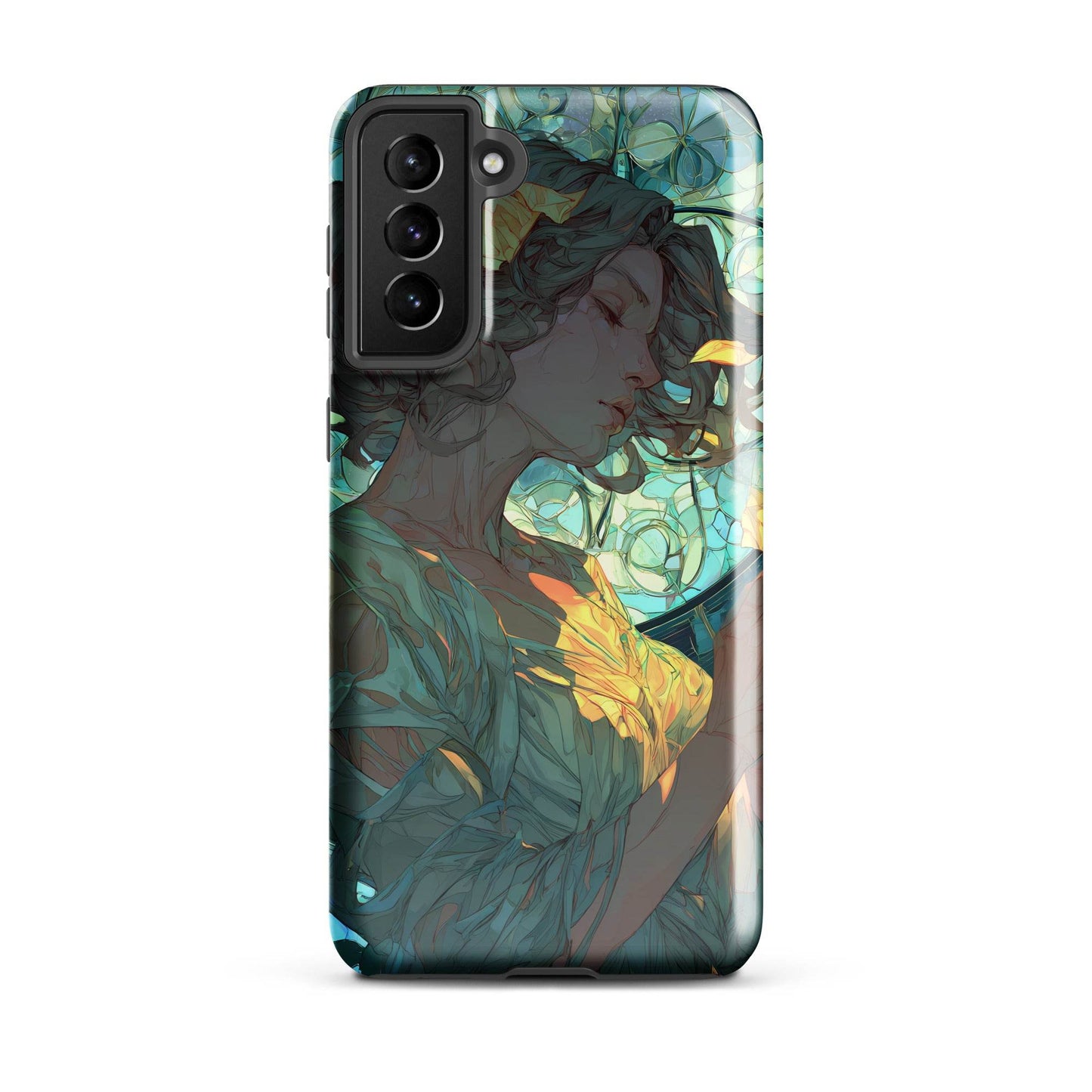 Virgo Zodiac Sign Fan Art Tough case for Samsung® - Chromavolt