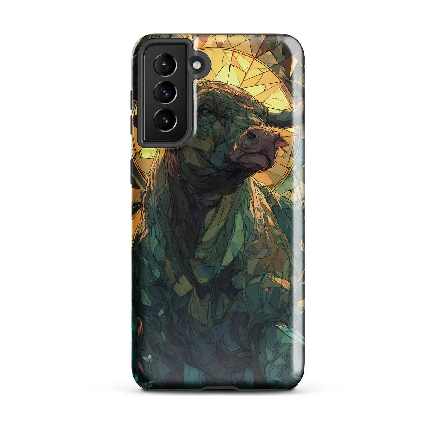 Taurus Zodiac Sign Fan Art Tough case for Samsung® - Chromavolt