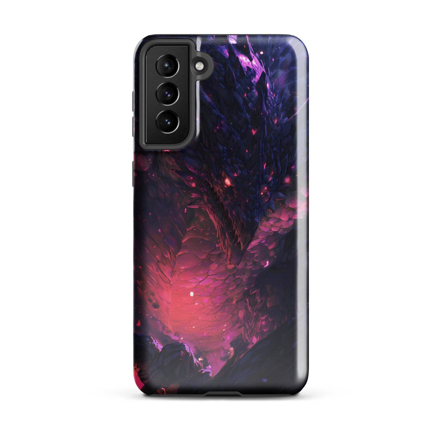 Darkness Dragon: The Void Warden Tough case for Samsung® - Chromavolt
