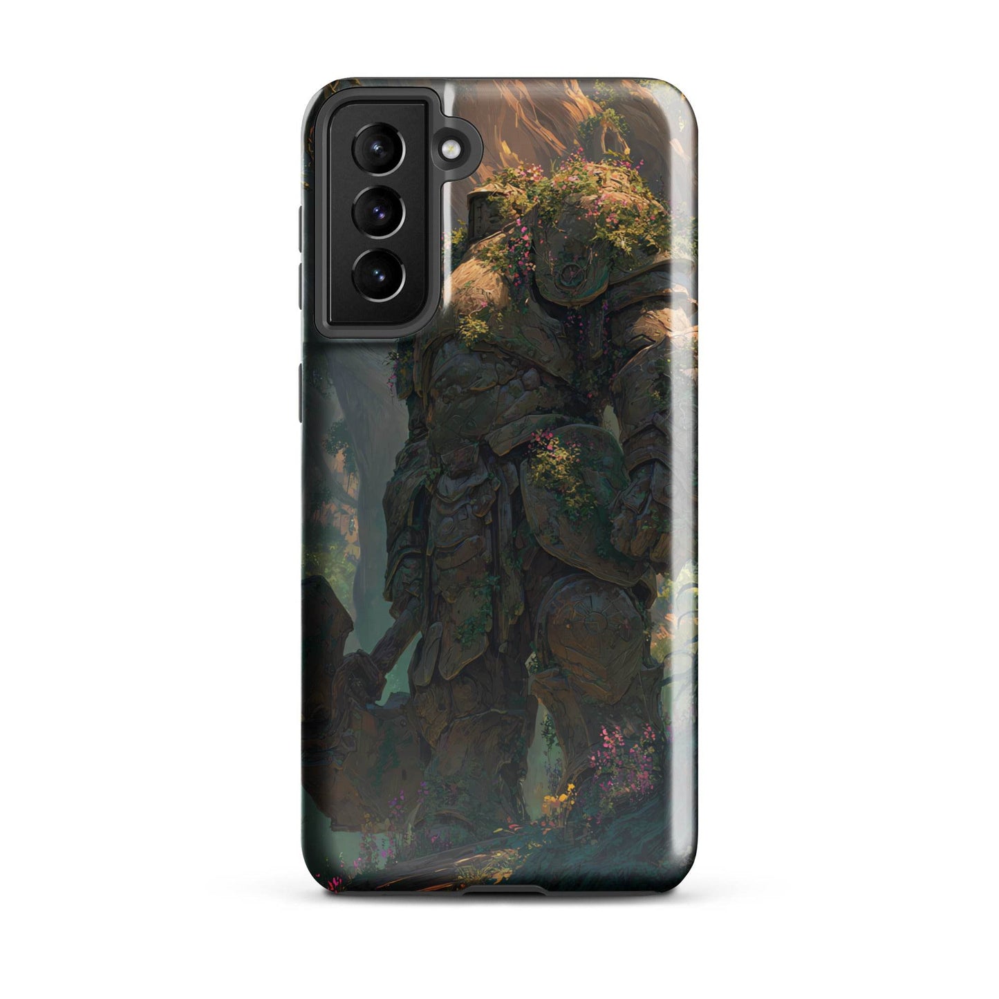 Earth Elemental Knight, Original Anime Art Tough case for Samsung® - Chromavolt