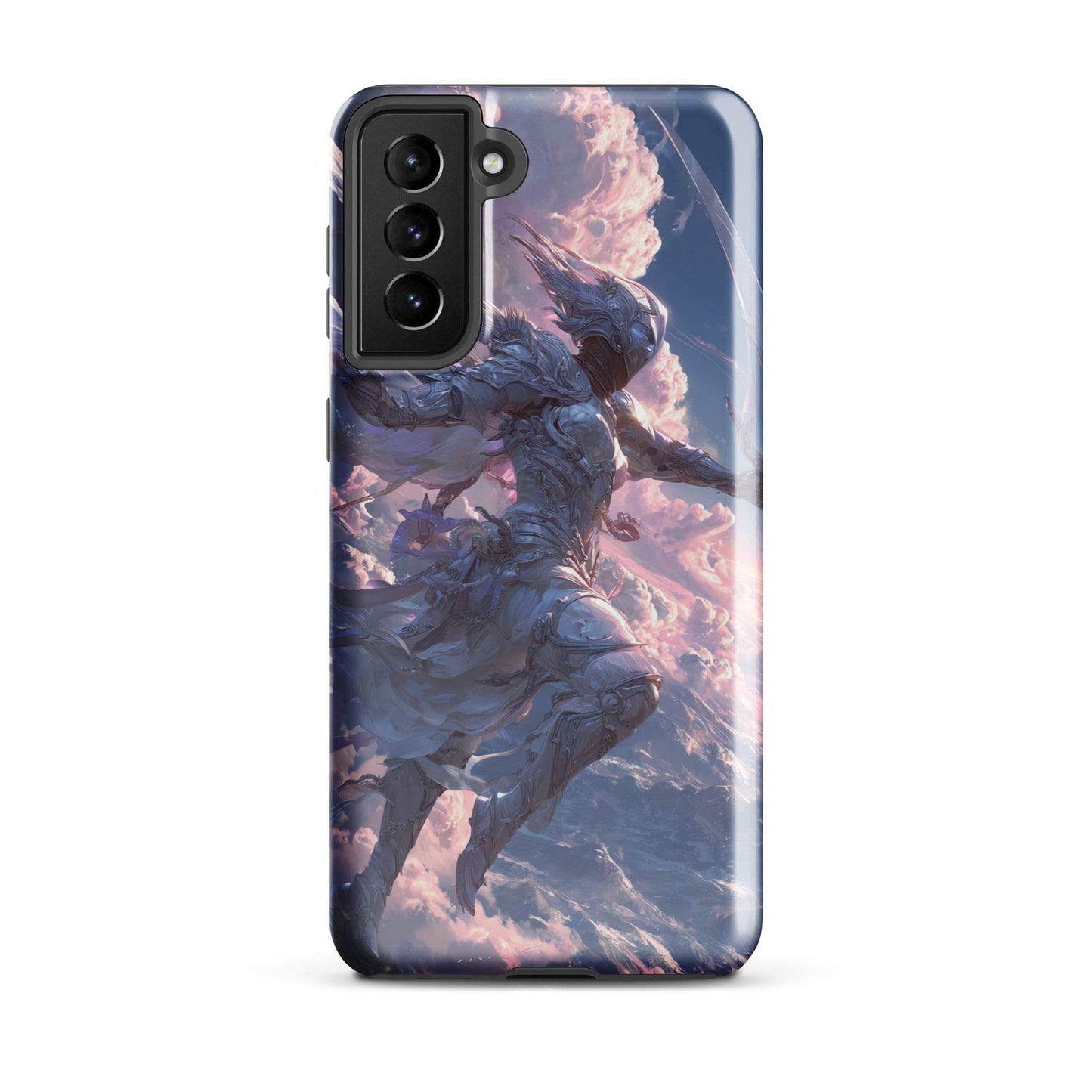 Wind Elemental Knight, Original Anime Art Tough case for Samsung® - Chromavolt