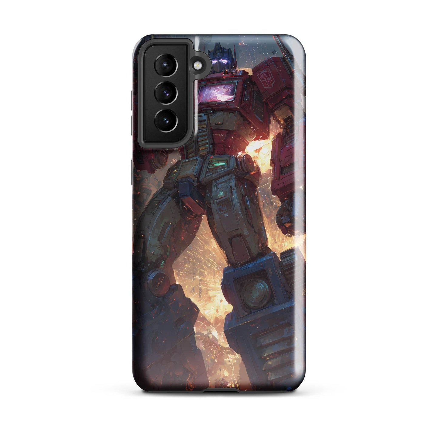 Optimus Prime Transformers Anime Fan Art Tough case for Samsung® - Chromavolt