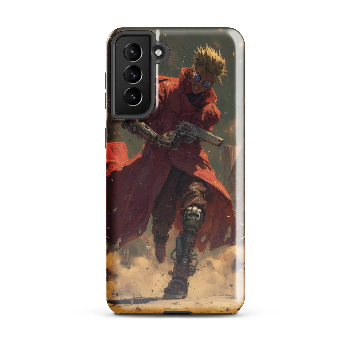 Vash the Stampede, Trigun Anime Fan Art Tough case for Samsung® - Chromavolt