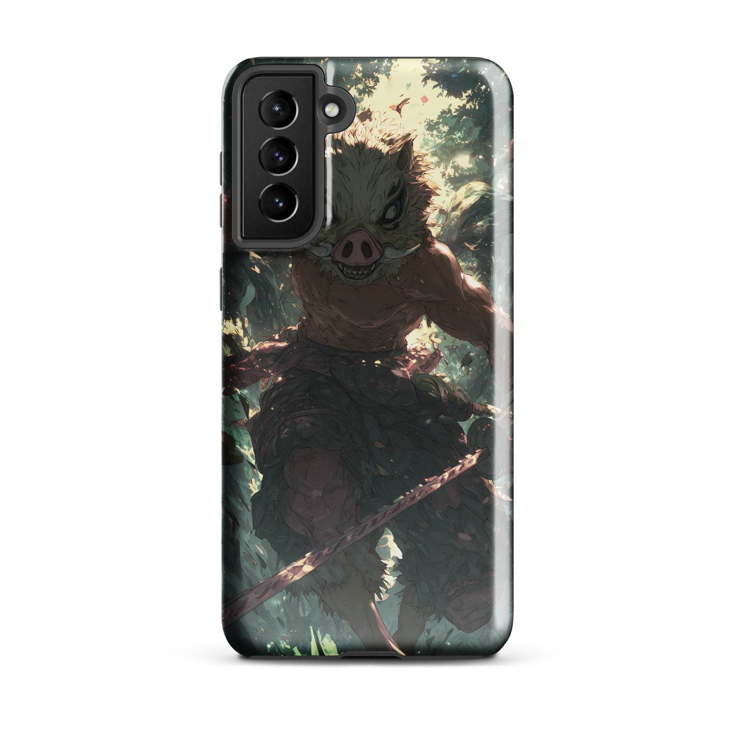 Inosuke Hashibira Demon Slayer Anime Fan Art Tough case for Samsung® - Chromavolt