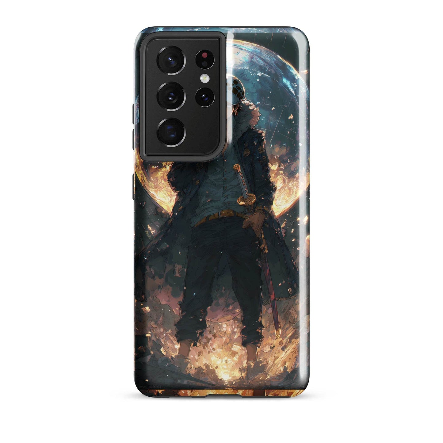 Trafalgar D. Water Law, One Piece Anime Tough case for Samsung® - Chromavolt