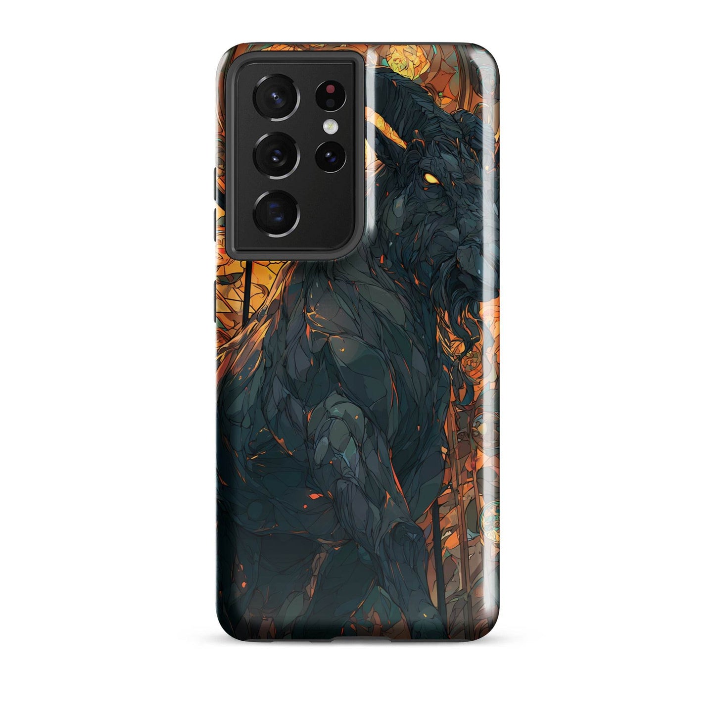 Capricorn Zodiac Sign Fan Art Tough case for Samsung® - Chromavolt