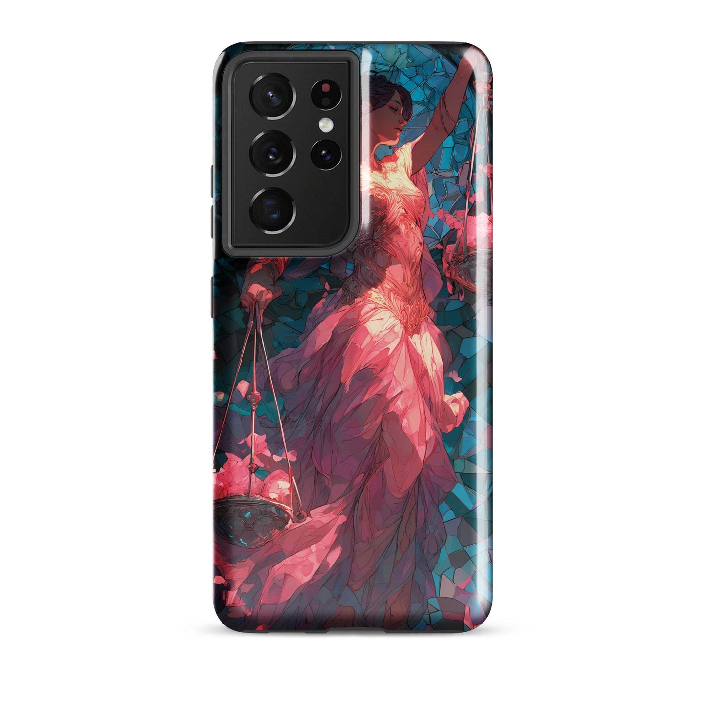 Libra Zodiac Sign Fan Art Tough case for Samsung® - Chromavolt
