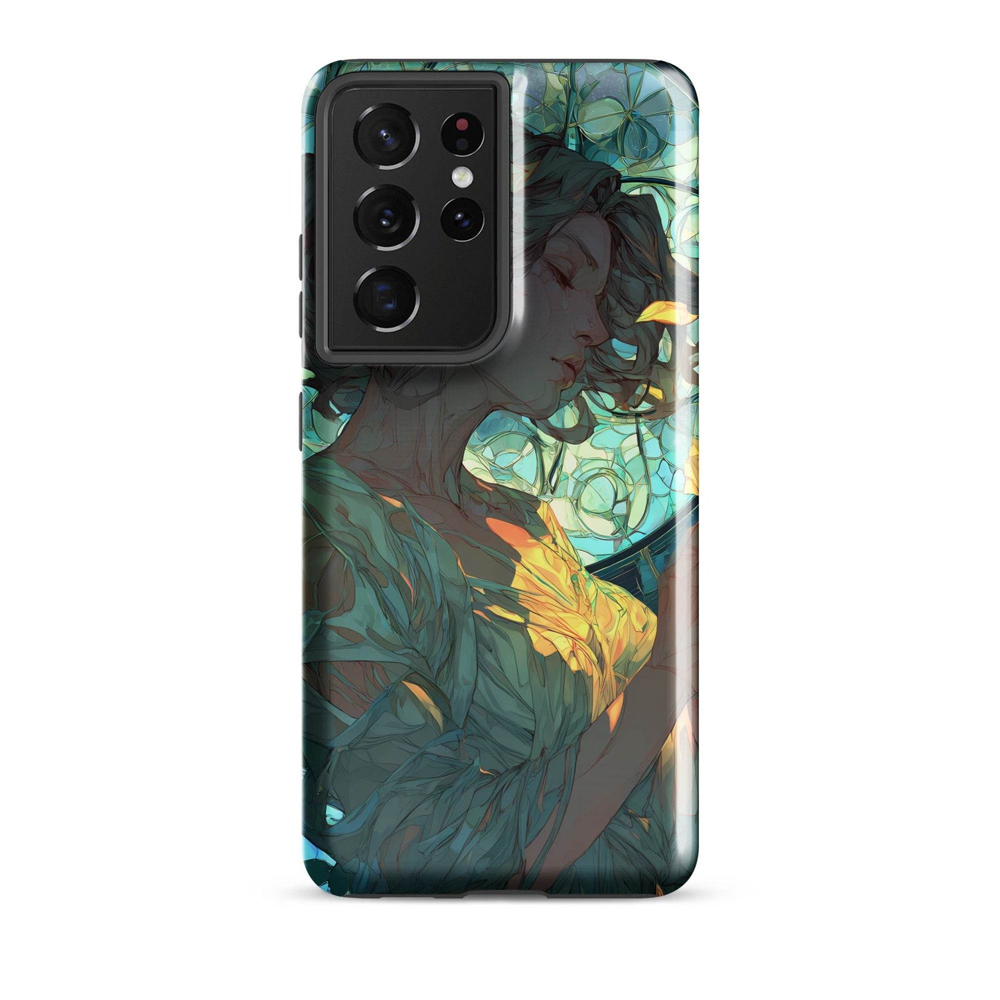 Virgo Zodiac Sign Fan Art Tough case for Samsung® - Chromavolt