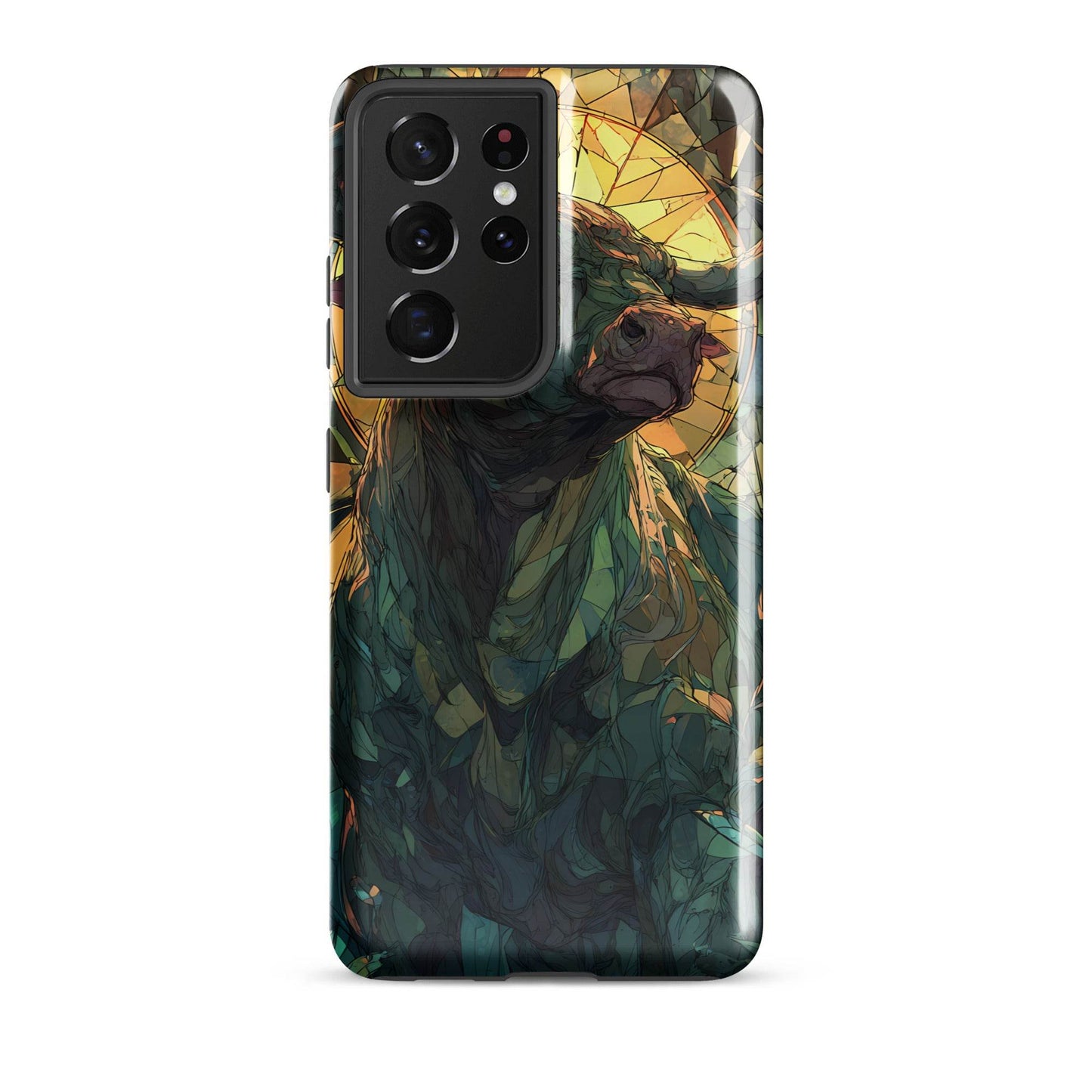 Taurus Zodiac Sign Fan Art Tough case for Samsung® - Chromavolt