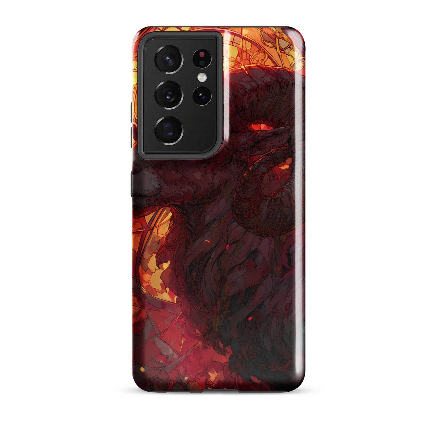 Aries Zodiac Sign Fan Art Tough case for Samsung® - Chromavolt
