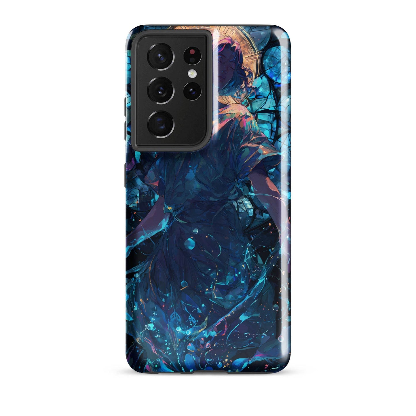 Aquarius Zodiac Sign Fan Art Tough case for Samsung® - Chromavolt